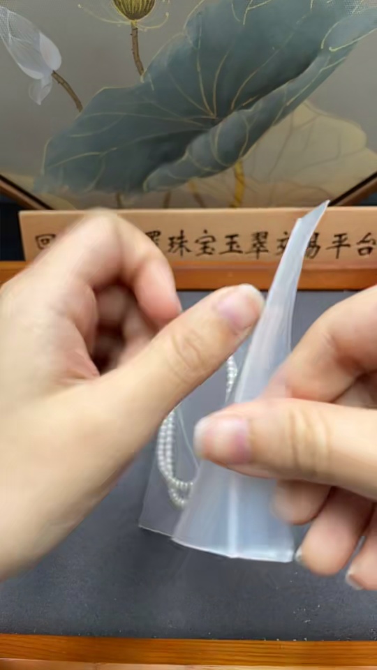 C24796547 Pearl bead necklace, non-gold setting, total weight approx. 7.58g, bead size ca. 3.6mm