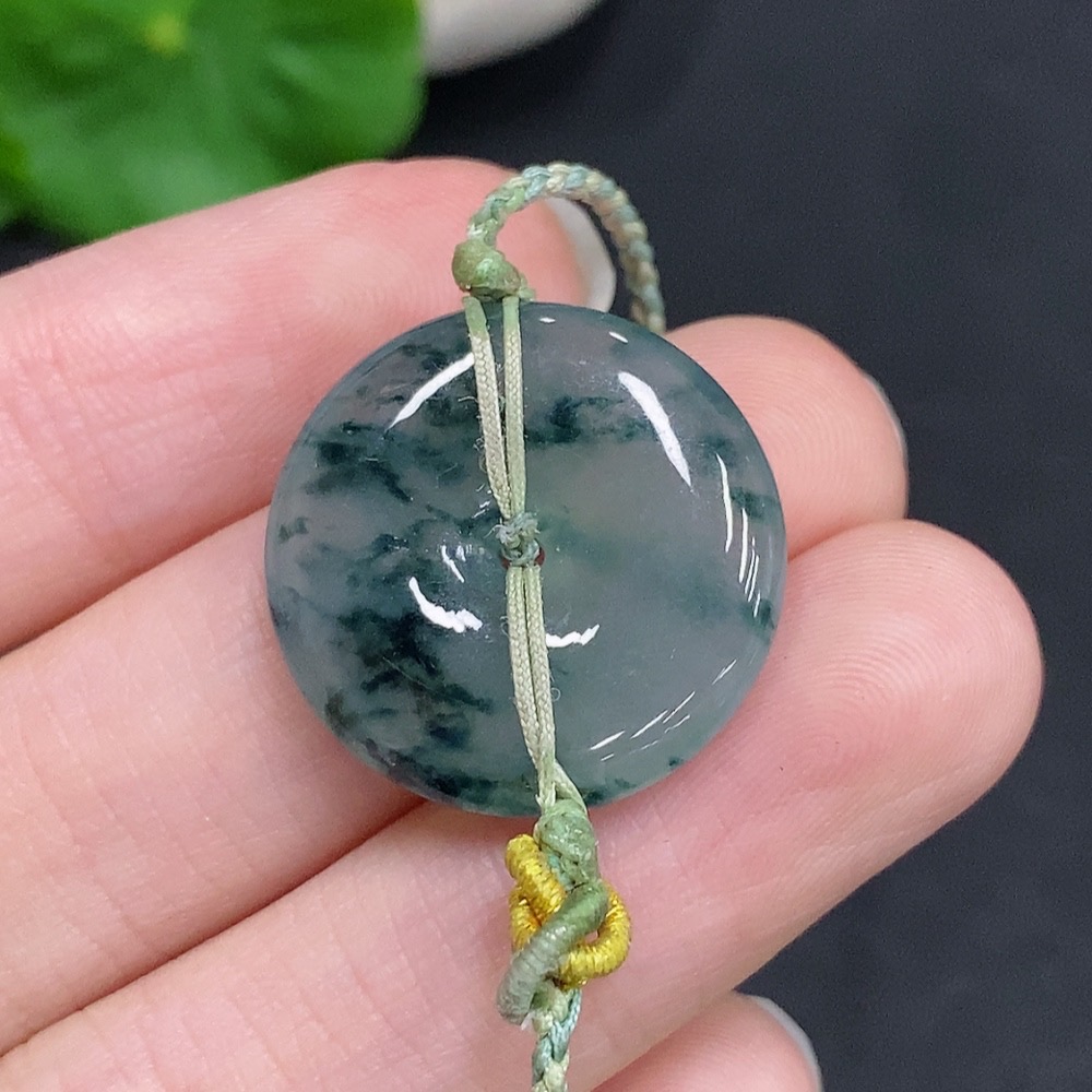 F33941841 Jadeite Safety Buckle Bracelet, Total Weight Approx. 5.2g