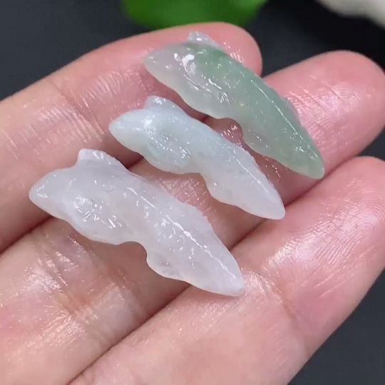 F26006153 Unset Jadeite Inlaid Pieces (Bulk Sale)