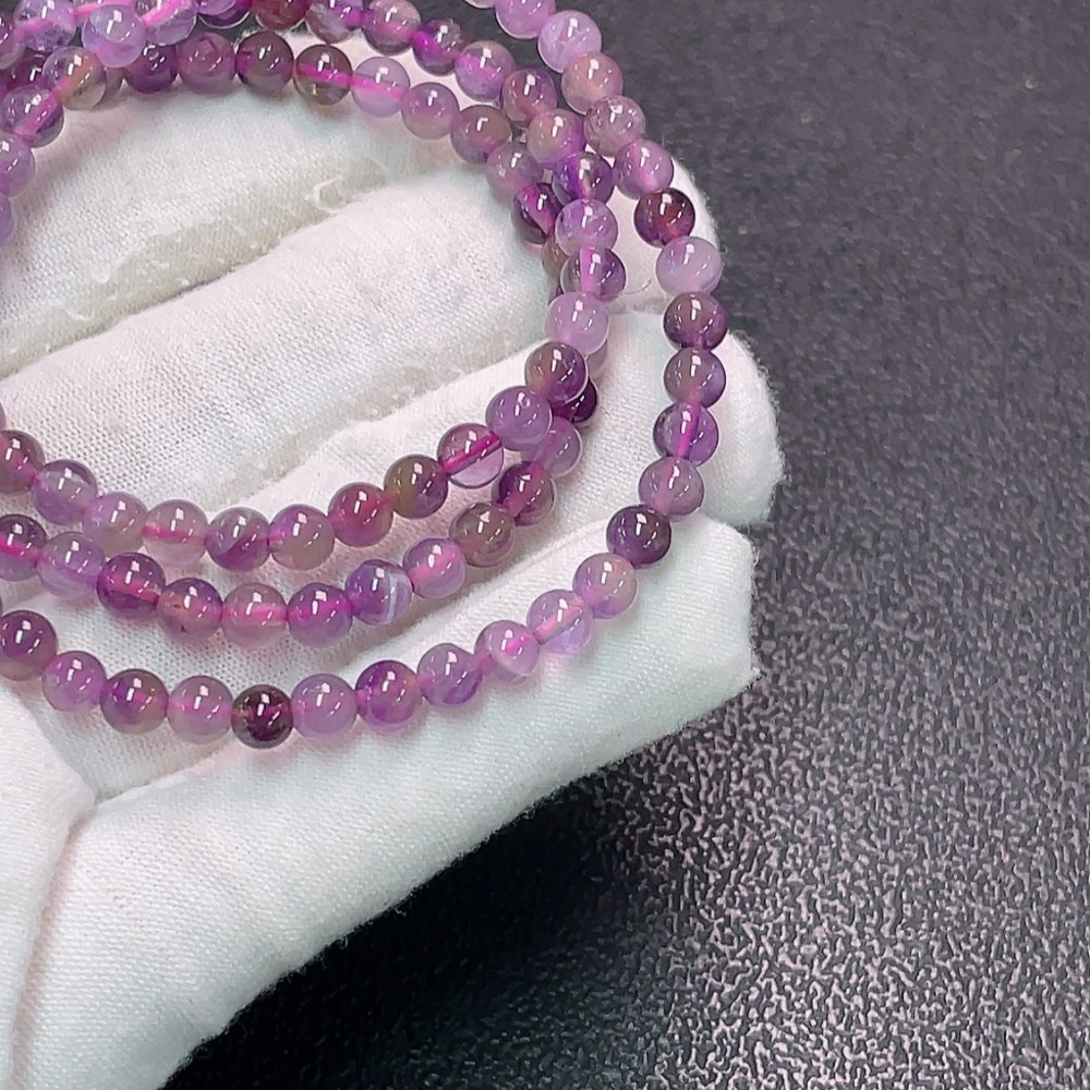 C33850812 Crystal Beaded Strand Total Weight Approx. 17.12g Size About 4.6mm