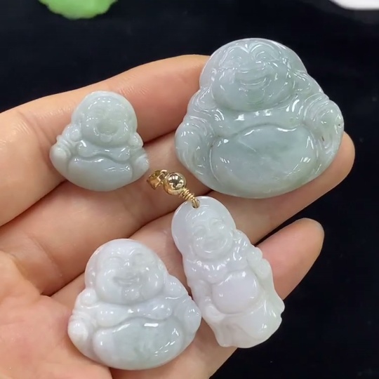 F32790294 Jadeite Pendants Sell as a Lot Non-Gold