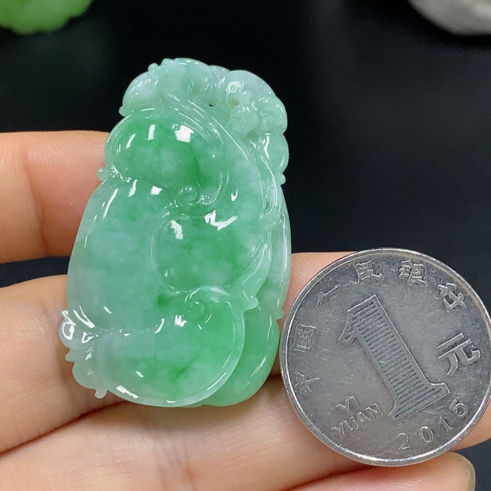 F29335291 Jadeite Pendant Total Weight Approx. 9.77g