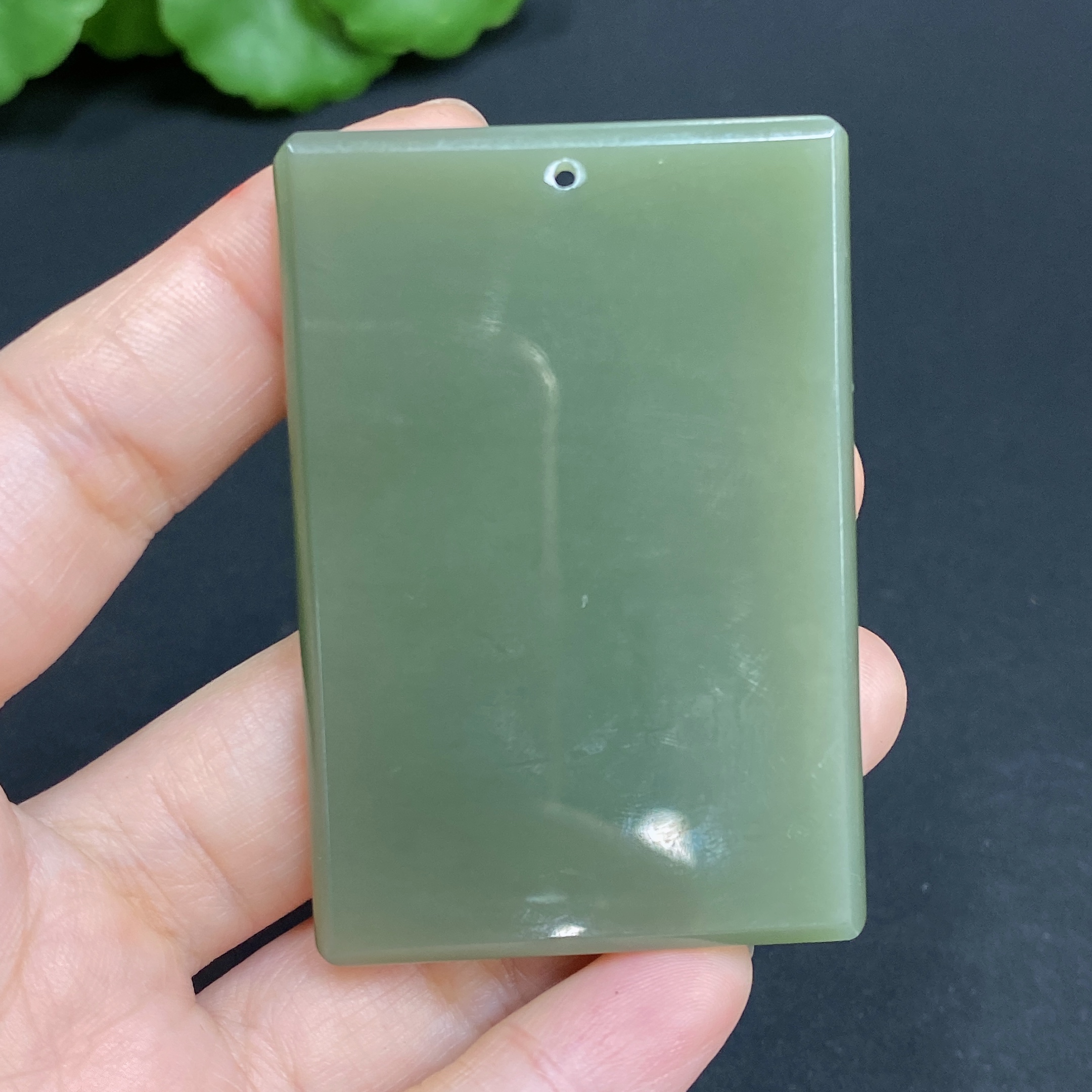 H27108049 Hetian Jade Pendant, Plain Pendant, Total Weight Approx. 39.6g