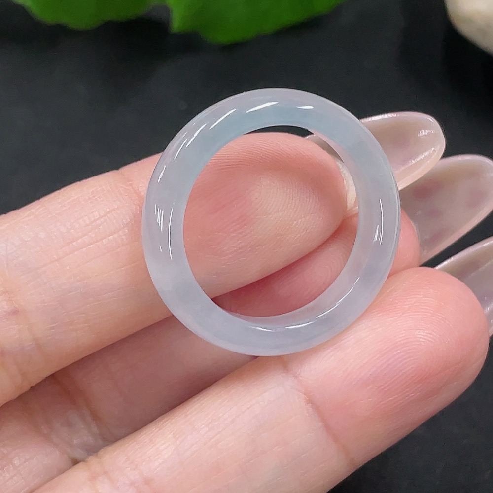 F35082448 Jadeite Ring Size 21 Total Weight Approx. 3.3g