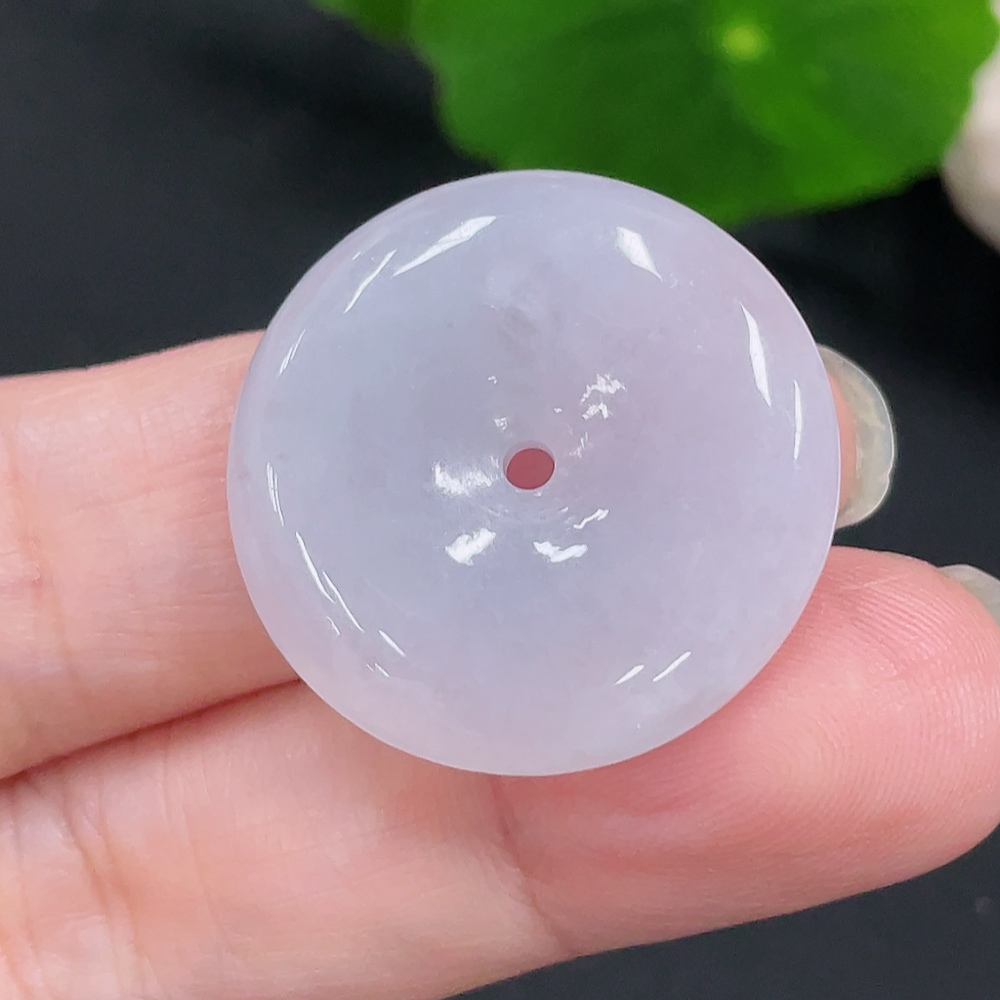 F30454612 JadeitePendant Peace Buckle Total Weight Approx. 7.6g