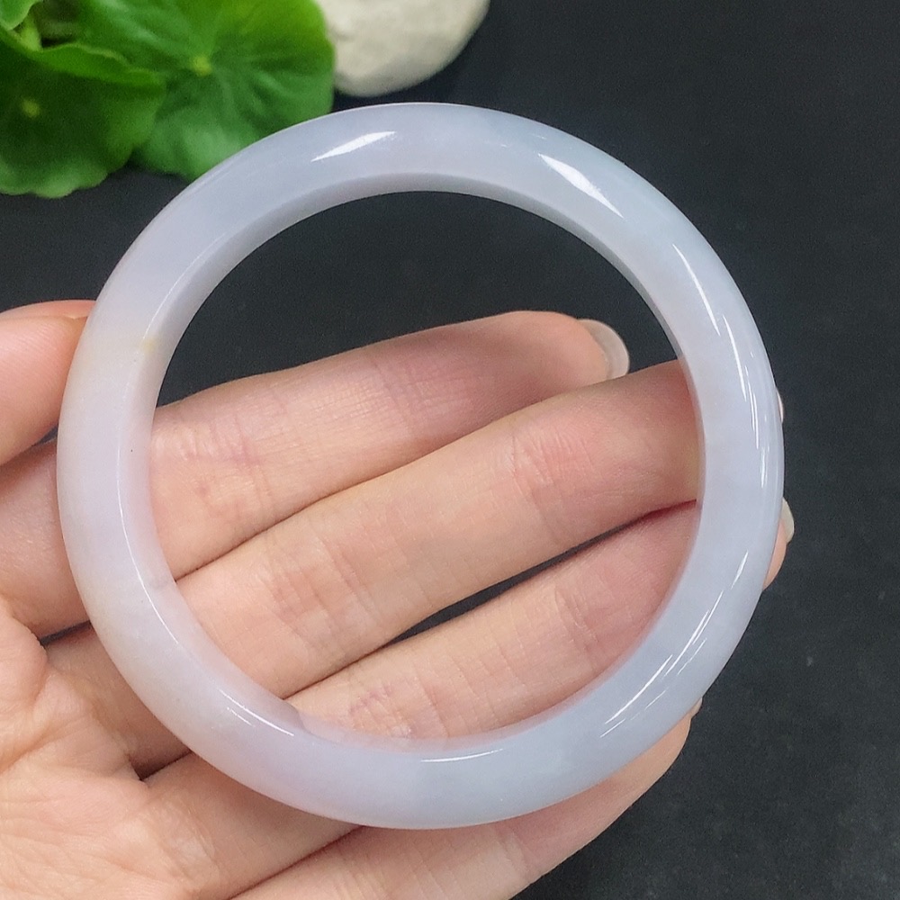 F34035153 Jadeite Regular Round Bracelet Total Weight Approx. 51.5g Size 56