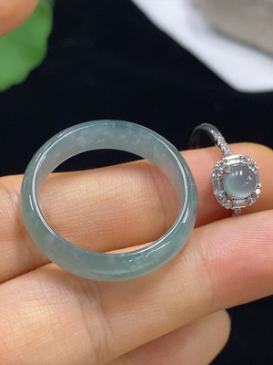 F35094259 Jadeite Ring/Bead Setting Ring Non-Gold Adjustable