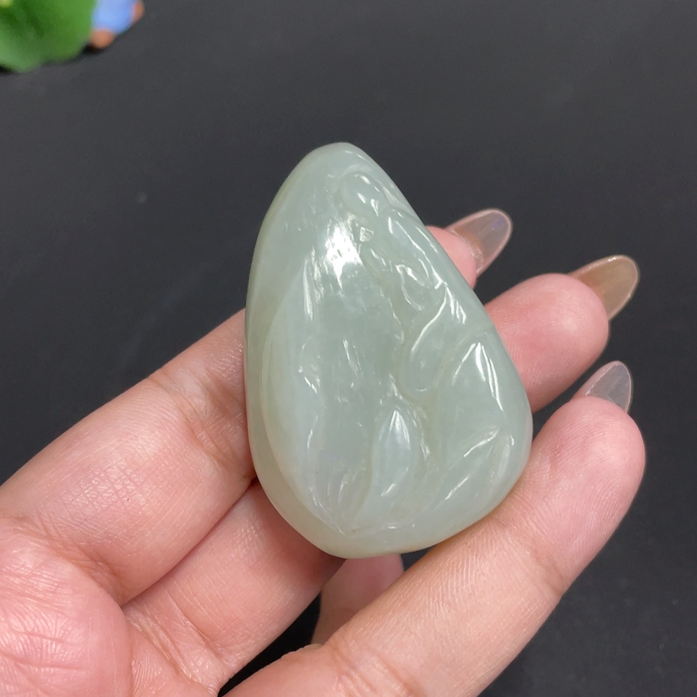 H31658973 Hetian Jade Pendant - Enlightenment, Total Weight Approx. 54.2g
