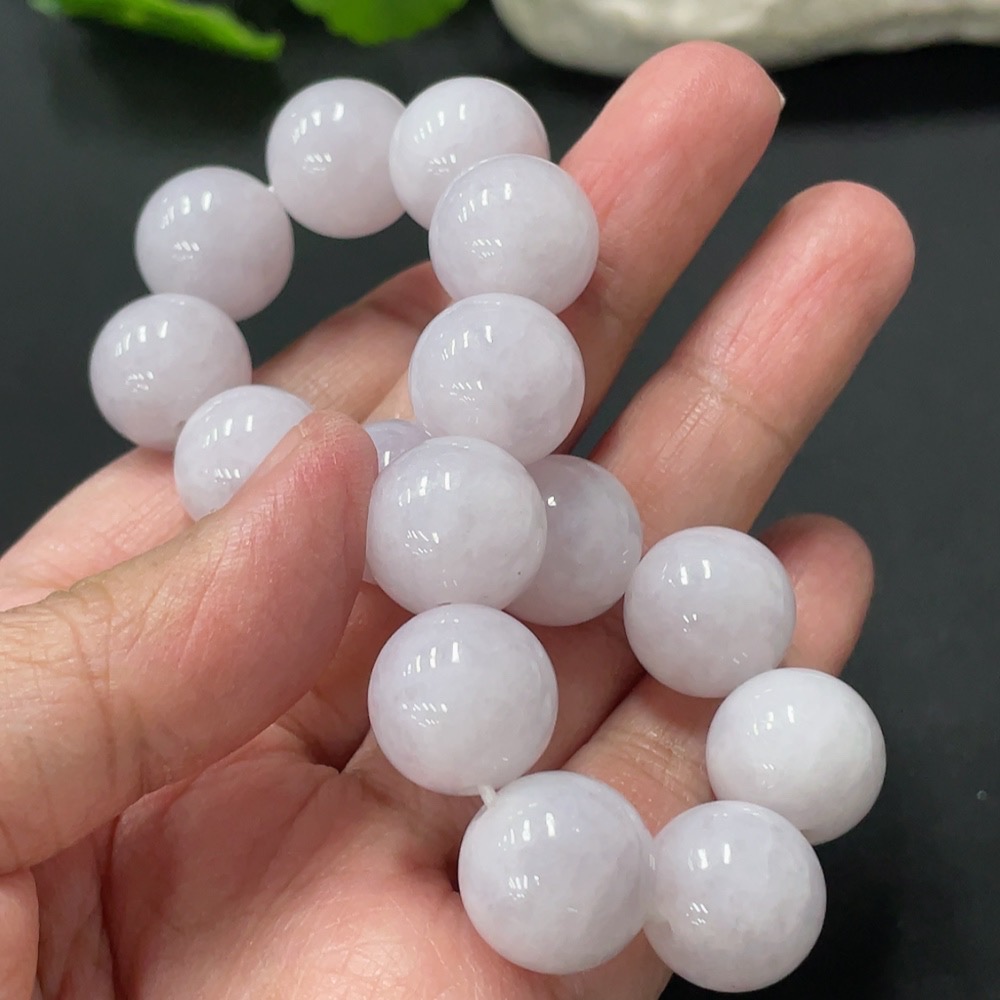 F33935065 Jadeite Bracelet Approx. 13.8mm Total Weight Approx. 66.66g