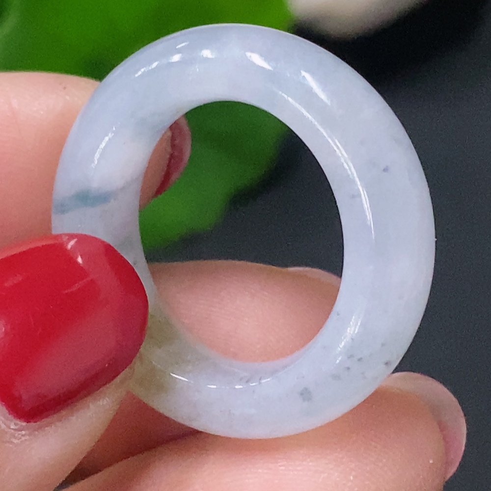 F26942389 Jadeite Ring Size 13 Total Weight Approx. 5.54g