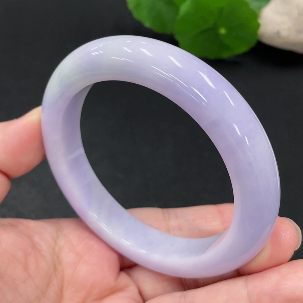 F31674777 Jadeite Round Bangle Size 57.8 Total Weight Approx. 67.6g