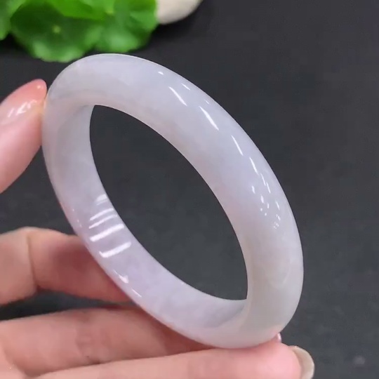 F34059942 Jadeite Round Bangle Total Weight Approx. 50.7g Size 56