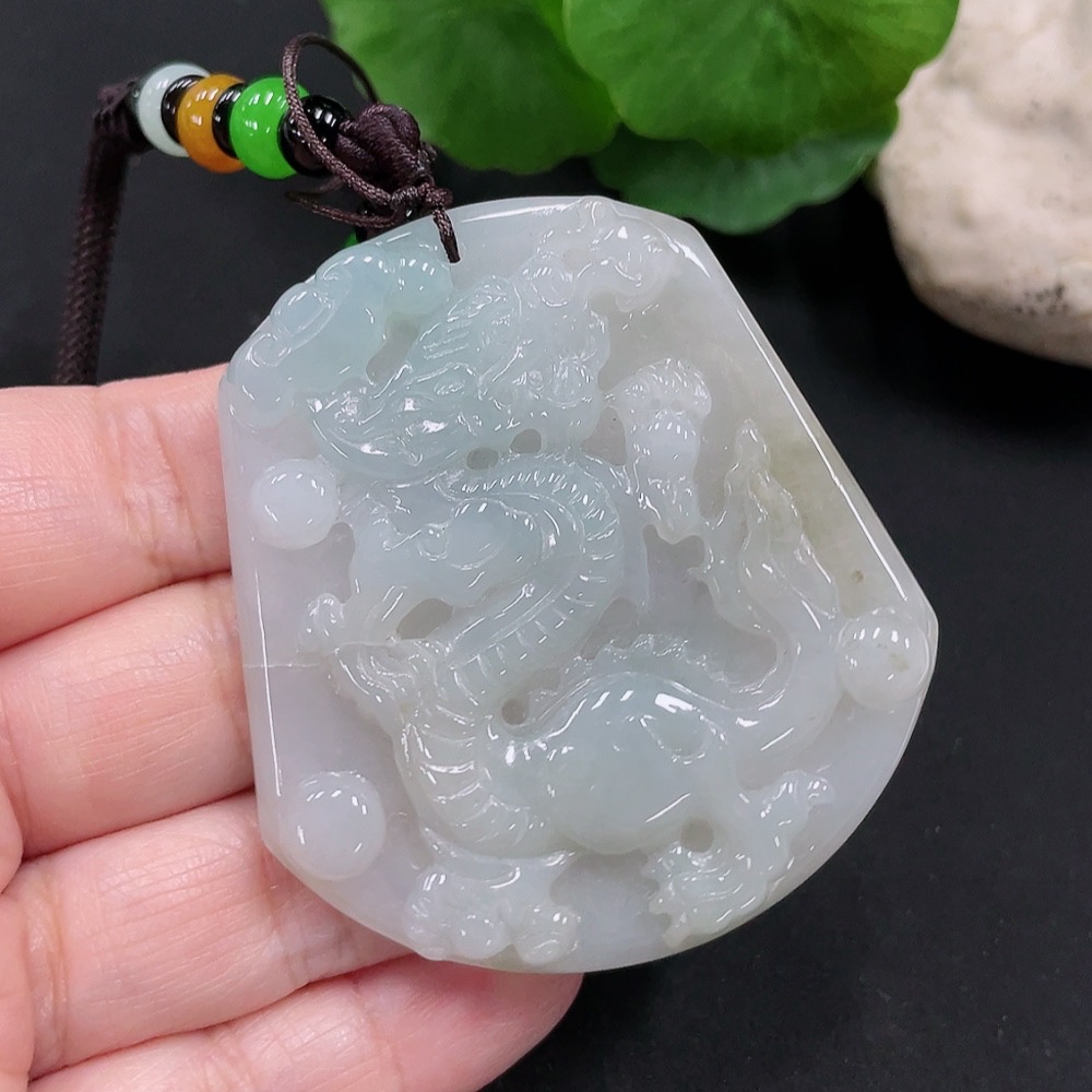 F31628192 JadeiteDragon Pendant
