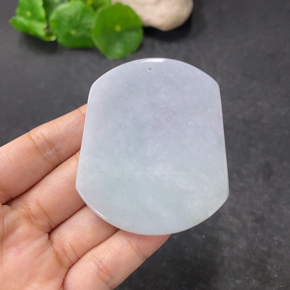 F34998390 Jadeite Plain Pendant Total Weight Approx. 40.25g