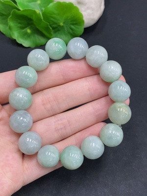 F33907484 Jadeite Bracelet Total Weight Approx. 61.5g Size About 13.3mm