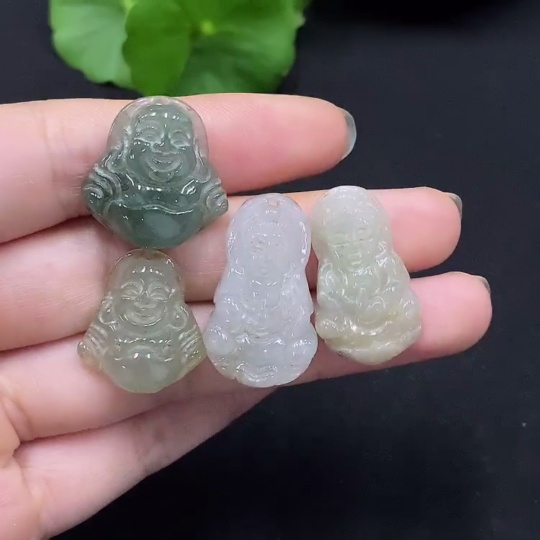 F28252303 JadeiteBuddha/Guanyin Pendant