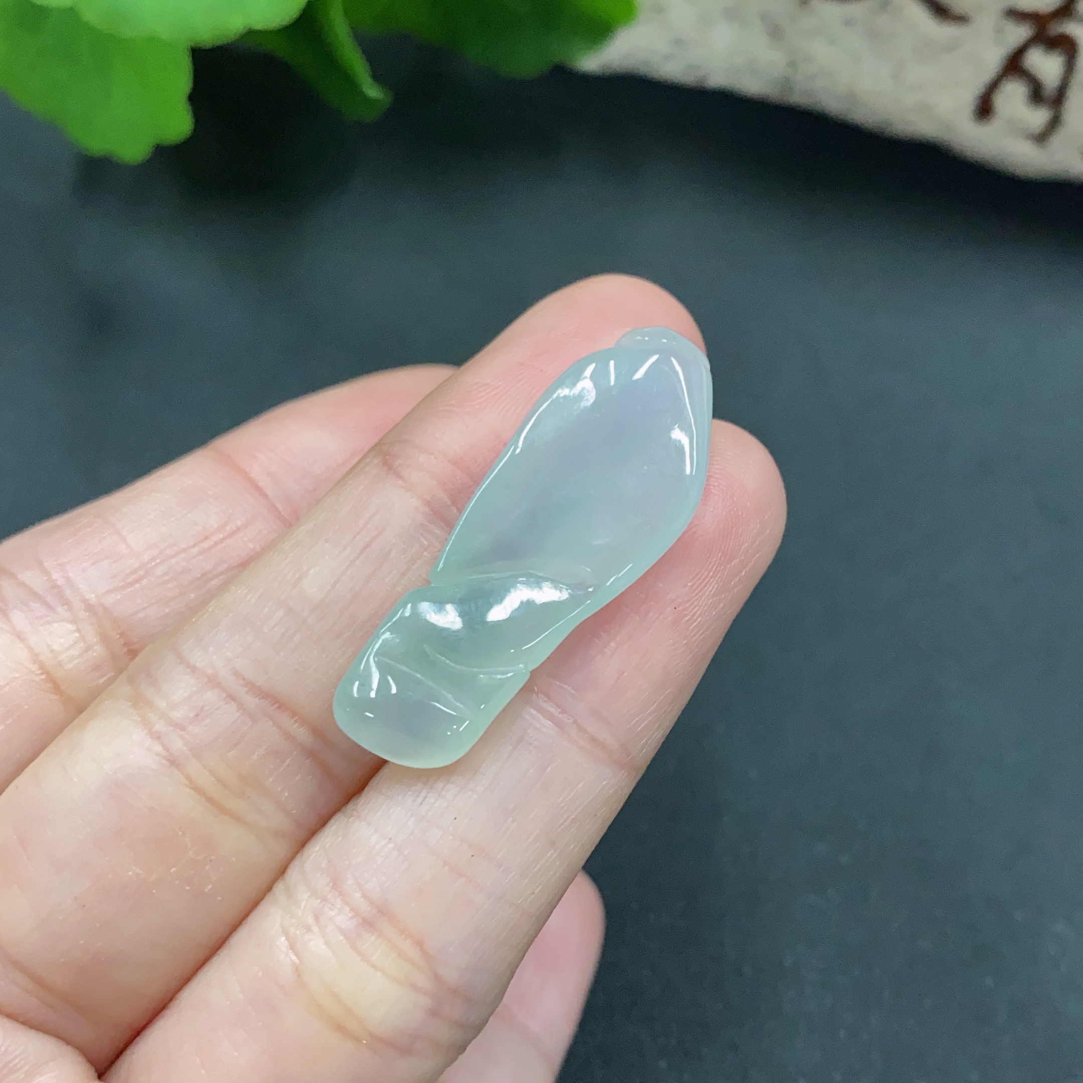 F08553514 Jadeite Inlay Piece