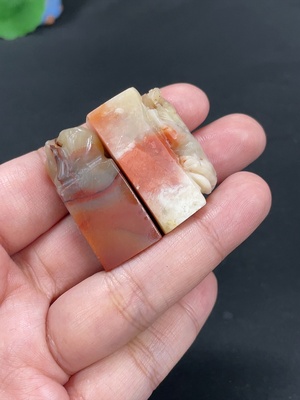 H38472933 寿山石印章 货品总重约37.9g