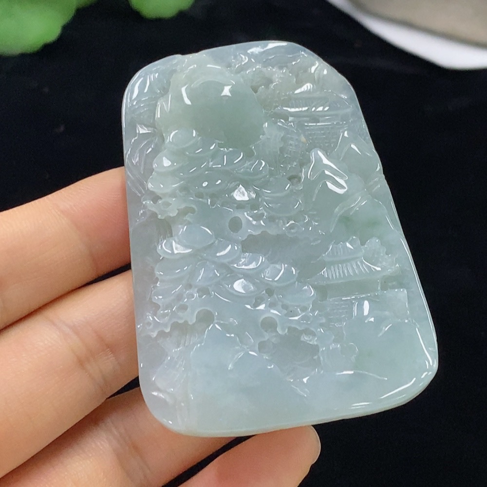 F31649463 JadeiteLandscape Pendant