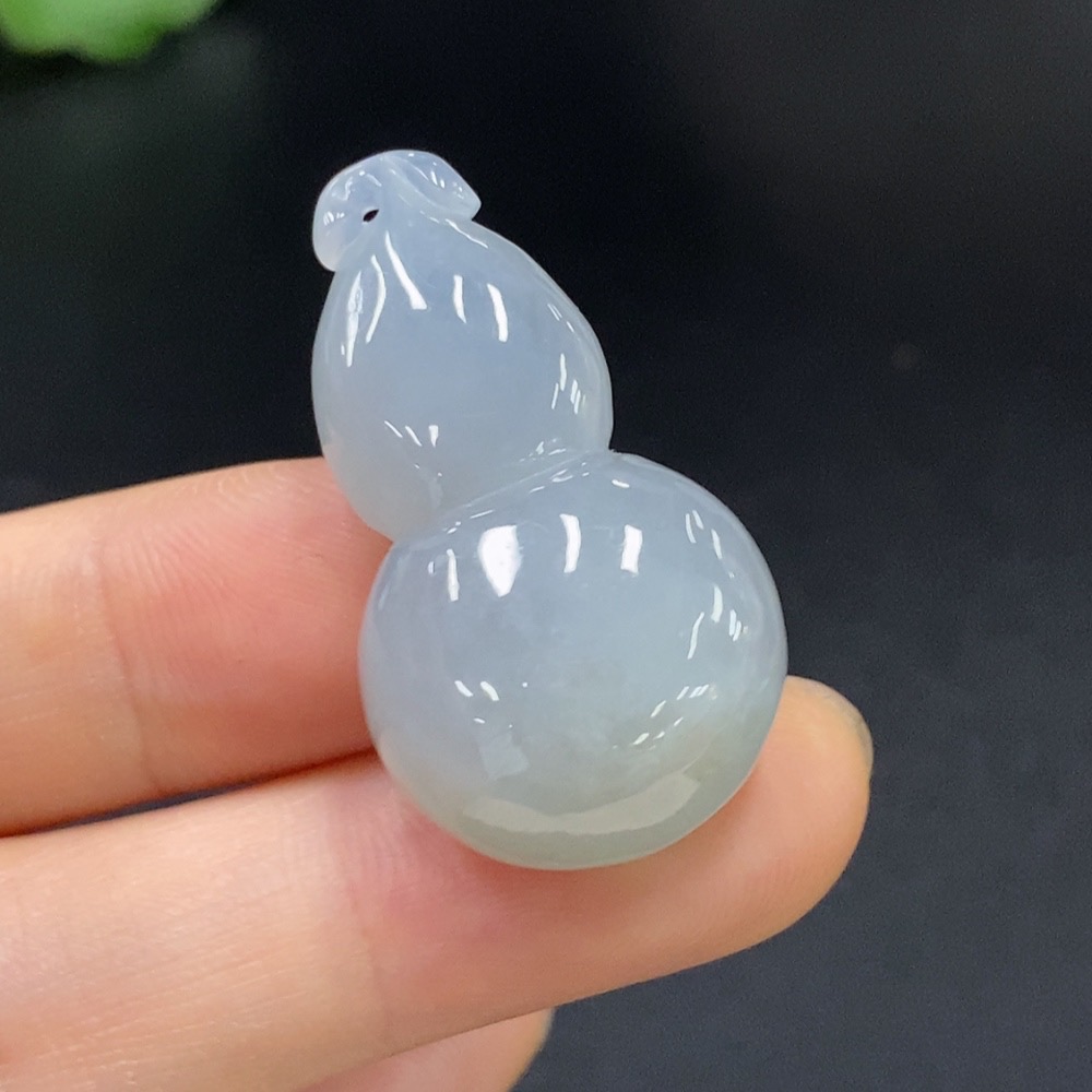 F28207193 Jadeite Gourd Pendant Total Weight About 10.19g