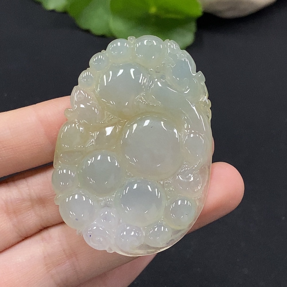 F33927588 Jadeite Pendant Total Weight Approx. 19.69g