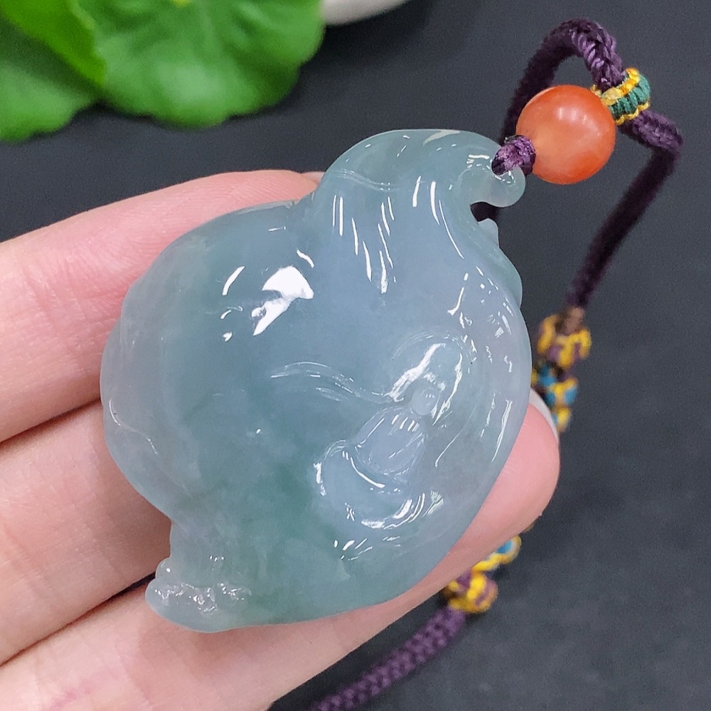 F34003259 Jadeite Enlightenment Pendant