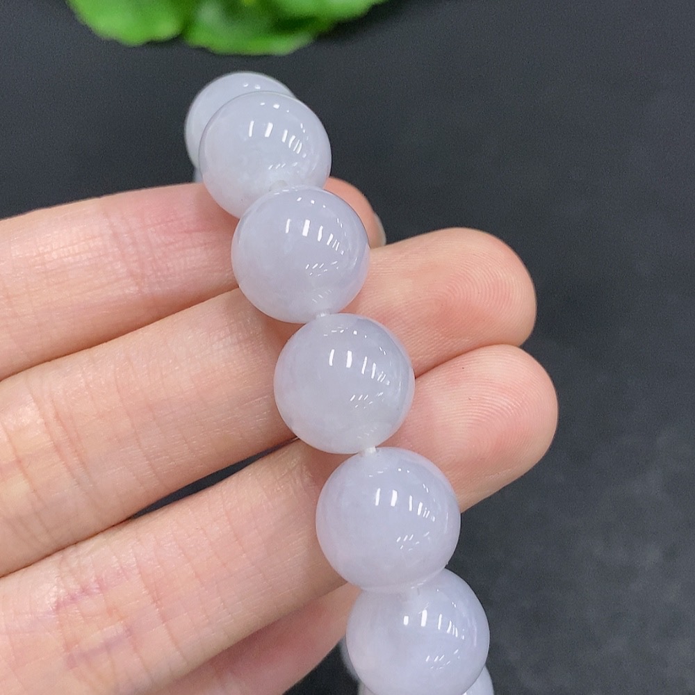 F30488807 Jadeite Beaded Necklace Approx. 12.2mm Total Weight Approx. 51.9g