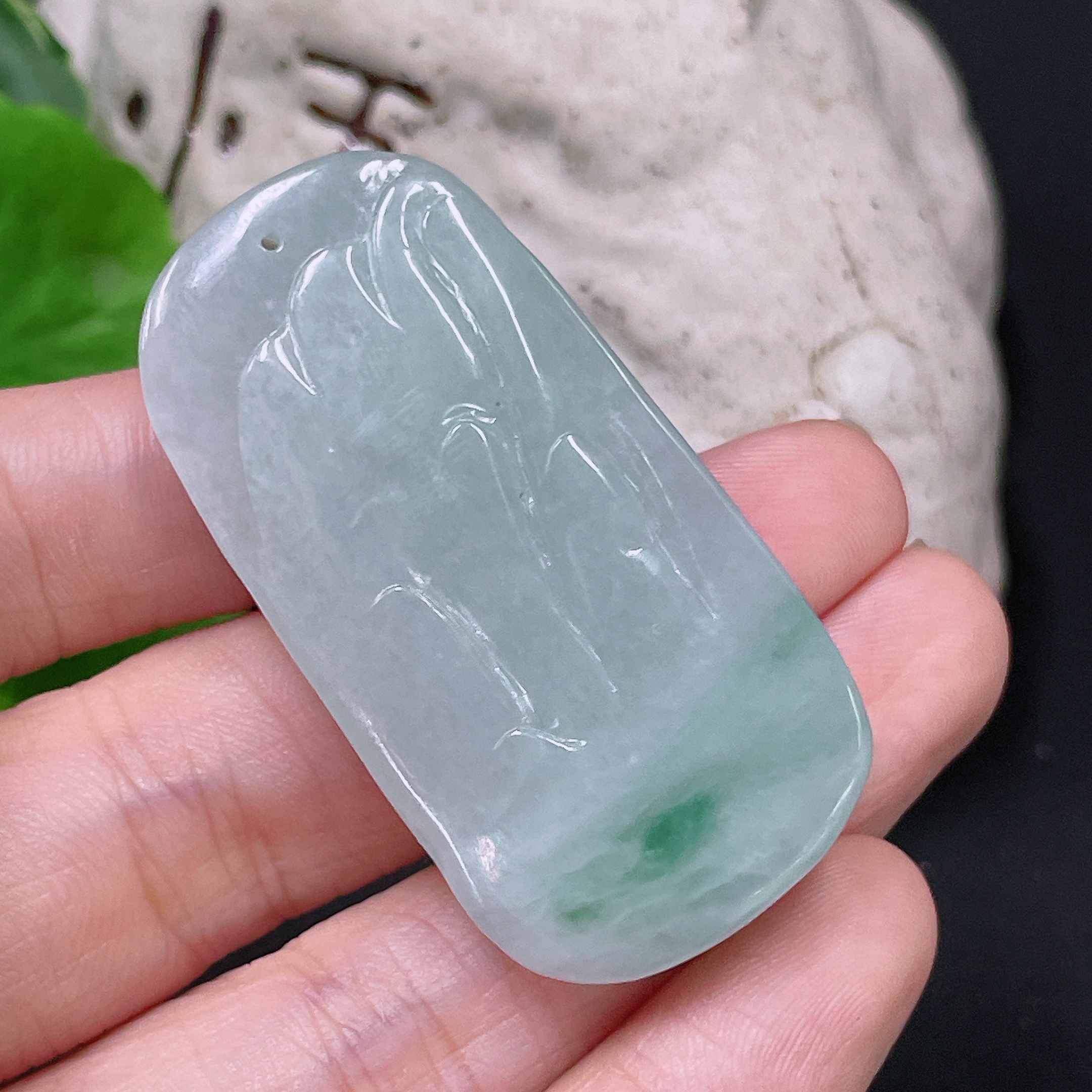 F33865985 Jadeite Pendant Total Weight Approx. 22.56g