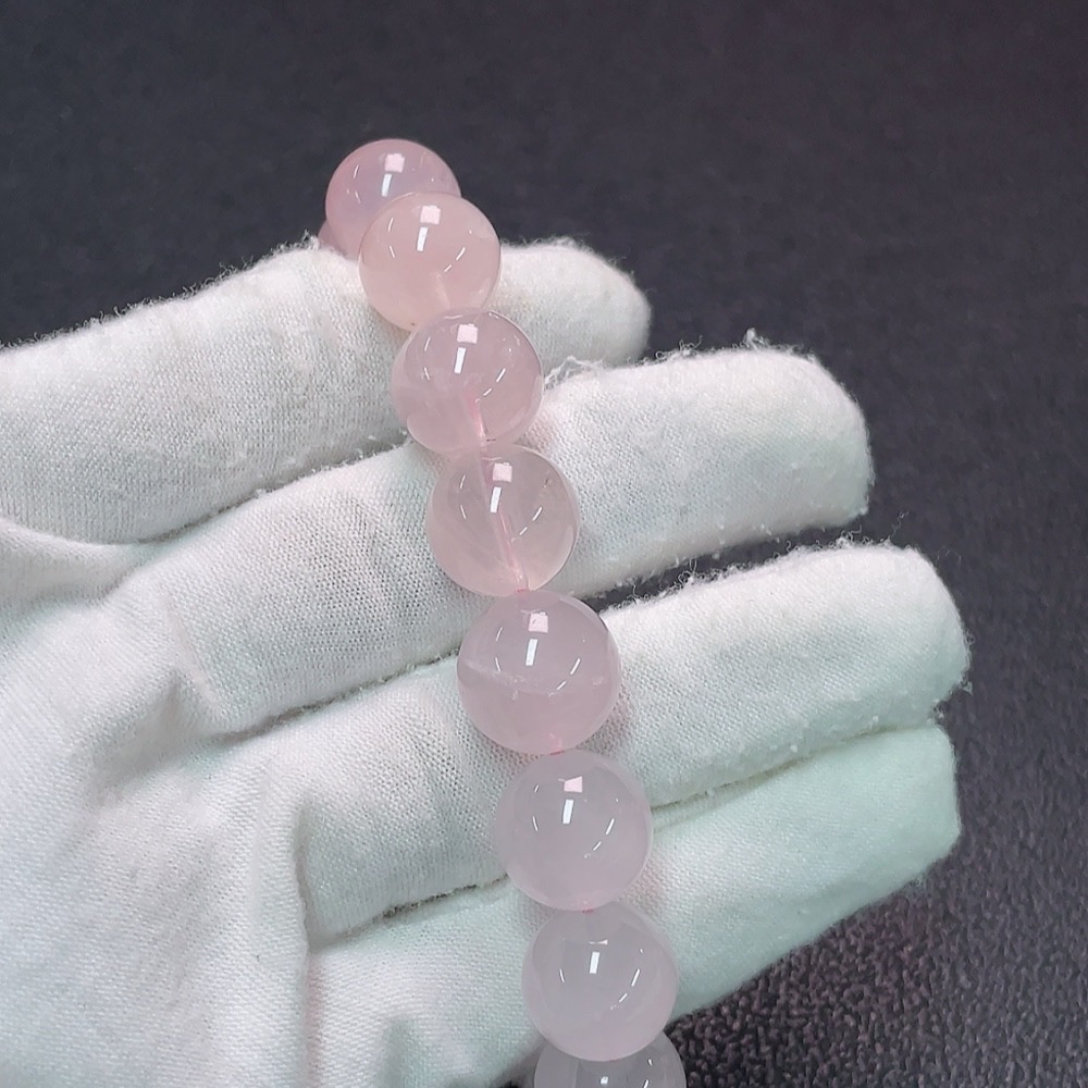 C34039167 Crystal Bracelet with Visible Organic Matter, Total Weight Approx. 47.68g, Size About 12.7mm