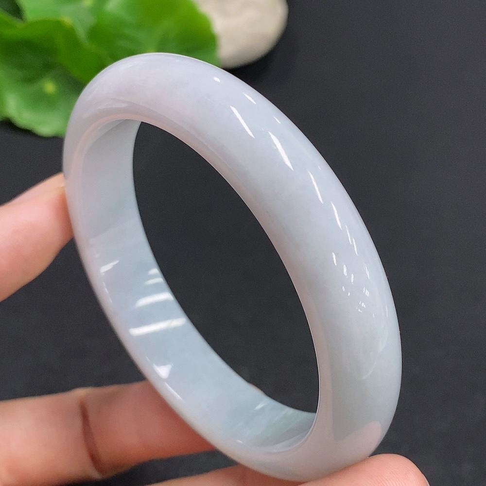 F31645749 Jadeite Round Bangle Total Weight Approx. 53.1g Size 56