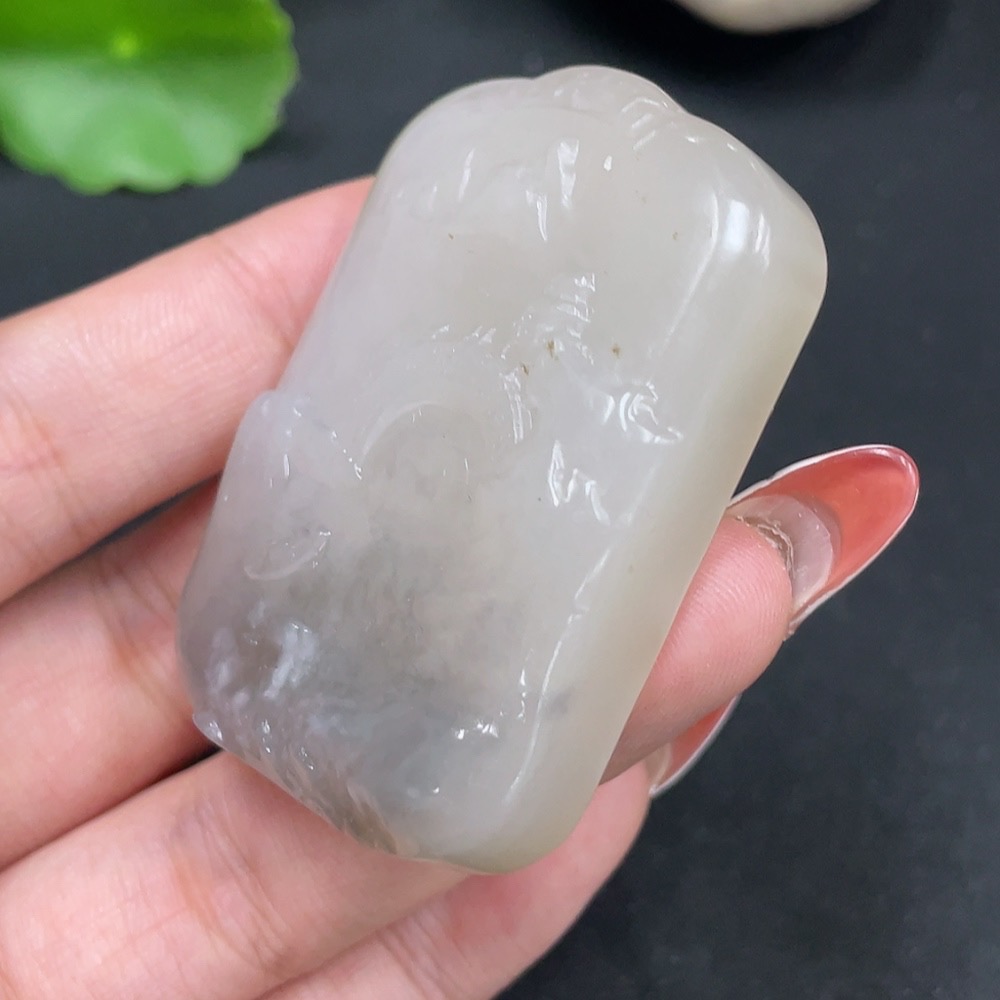 H34063197 Hetian Jade Pendant: Landscape Plaque, Total Weight Approx. 48g