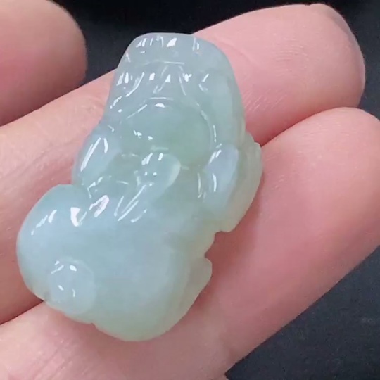 F35116285 Jadeite Pendant Pixiu Total Weight Approx. 6.54g