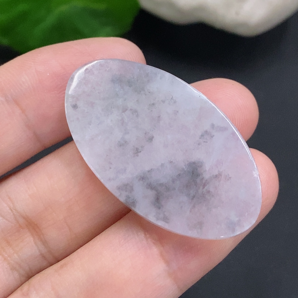 F34001708 Jadeite Plain Pendant Mounting, Total Weight Approx. 6.9g