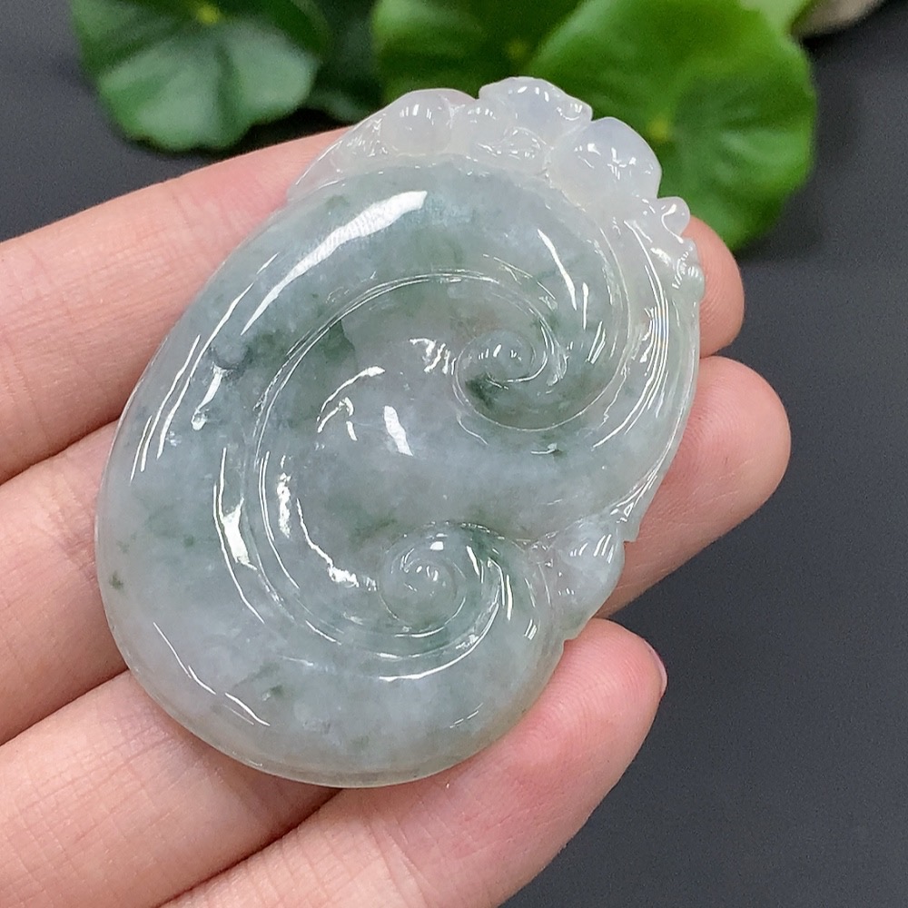 F14538863 JadeiteRuyi Pendant, Total Weight 20.718g