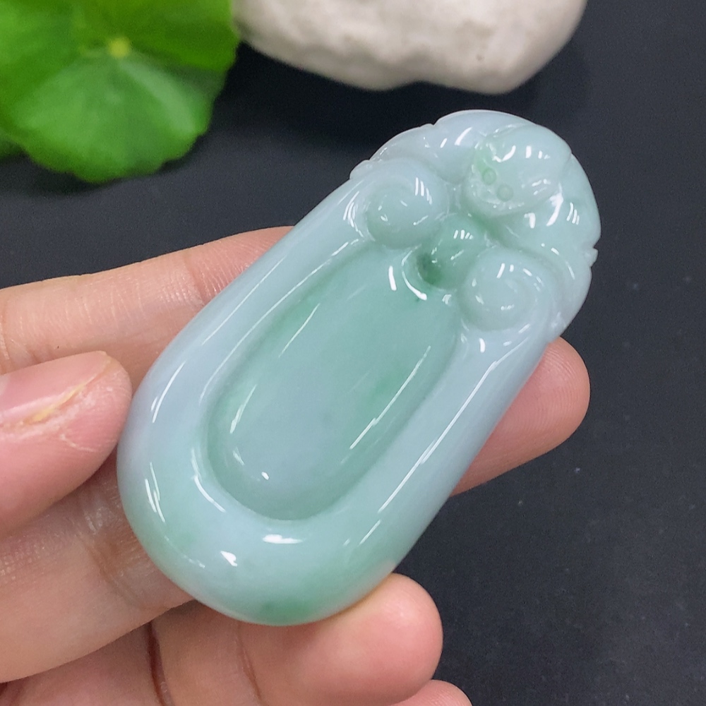 F30451202 Jadeite Pendant, Total Weight Approx. 26.4g