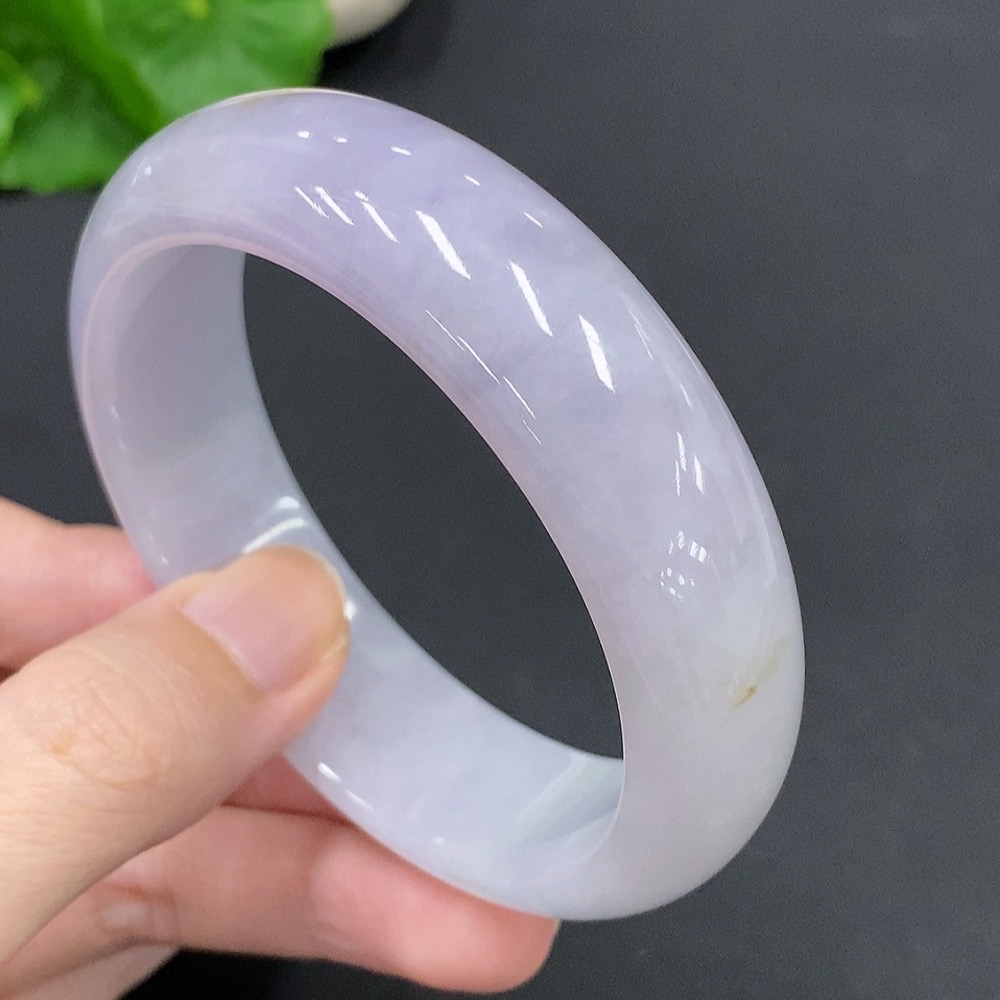 F21428062 Jadeite Round Bangle Size 58.6 Total Weight Approx. 81.45g