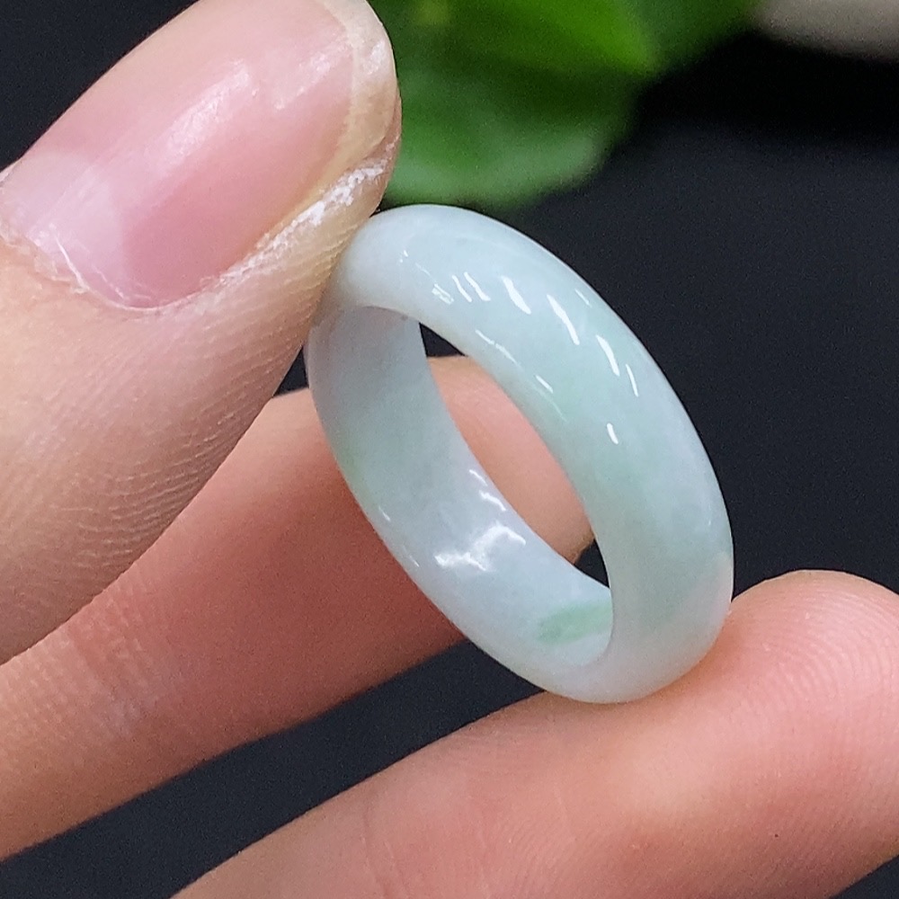 F34996119 Jadeite Ring Size 12 Total Weight Approx. 2.55g