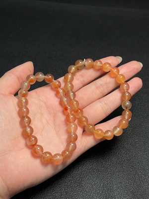 C32746355 Red Agate Bracelet, Total Weight Approx. 39.12g, Sell as a Lot