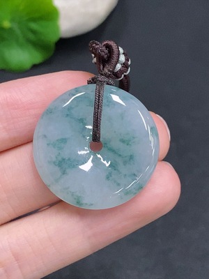 F34961504 Jadeite Peace Knot Total Weight Approx. 11g (Including Rope Weight)
