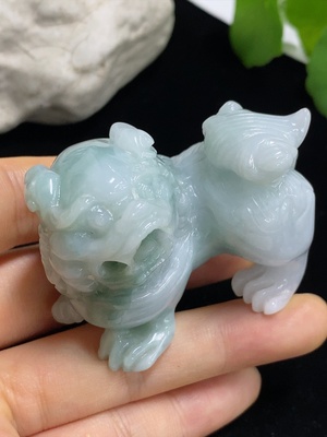 F42978457 翡翠摆件 货品总重约115.94g