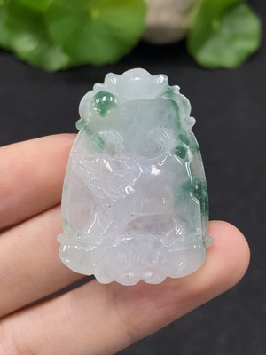 F34029315 Jadeite Pendant Total Weight Approx. 10.28g
