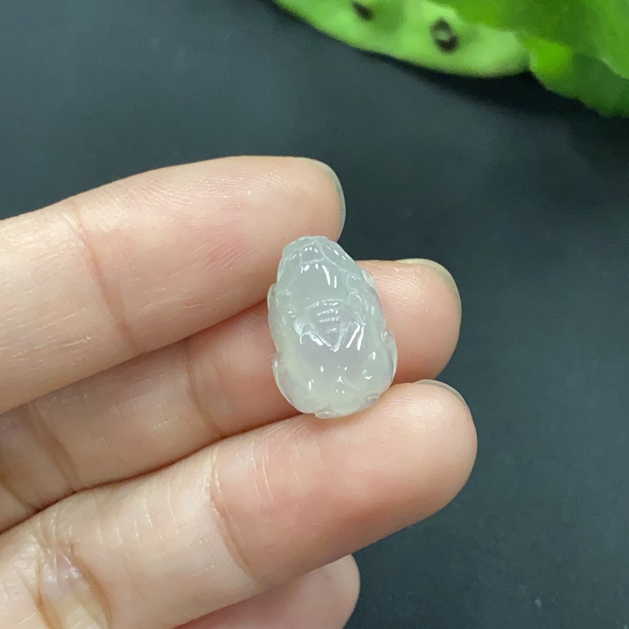 F08548162 Jadeite Inlaid Pi Xiu