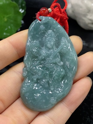 F29335055 JadeiteAkashagarbha Pendant