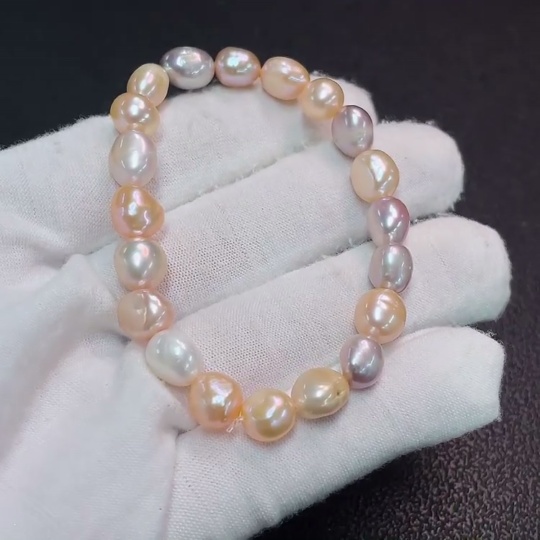 C32816926 Pearl Bracelet Total Weight Approx. 13.05g Size About 7.3mm