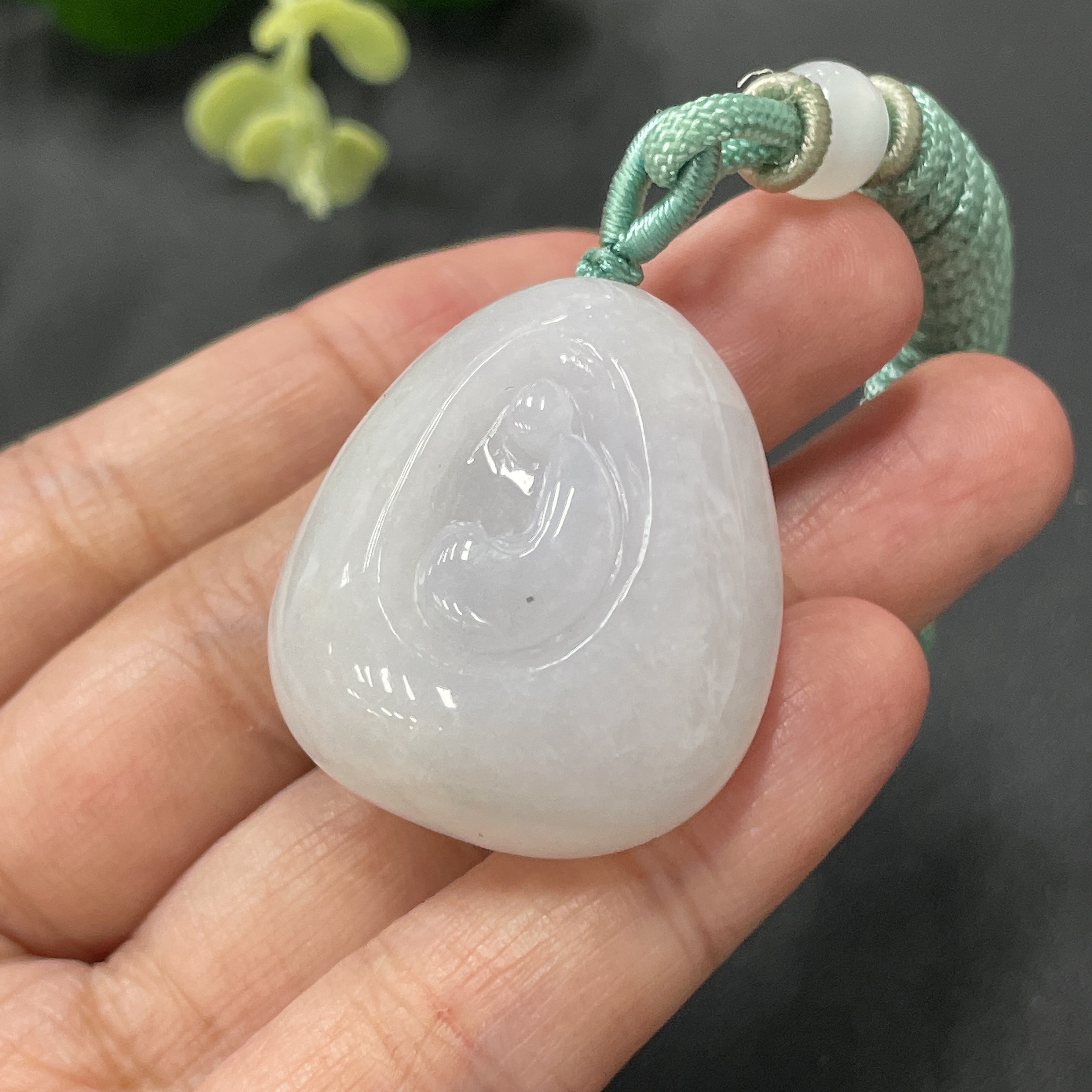 F10135896 Jadeite Enlightenment Pendant