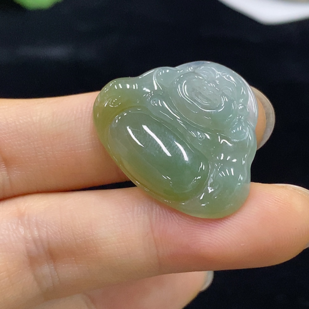 F32730555 Jadeite Pendant Buddha Total Weight Approx. 5.21g