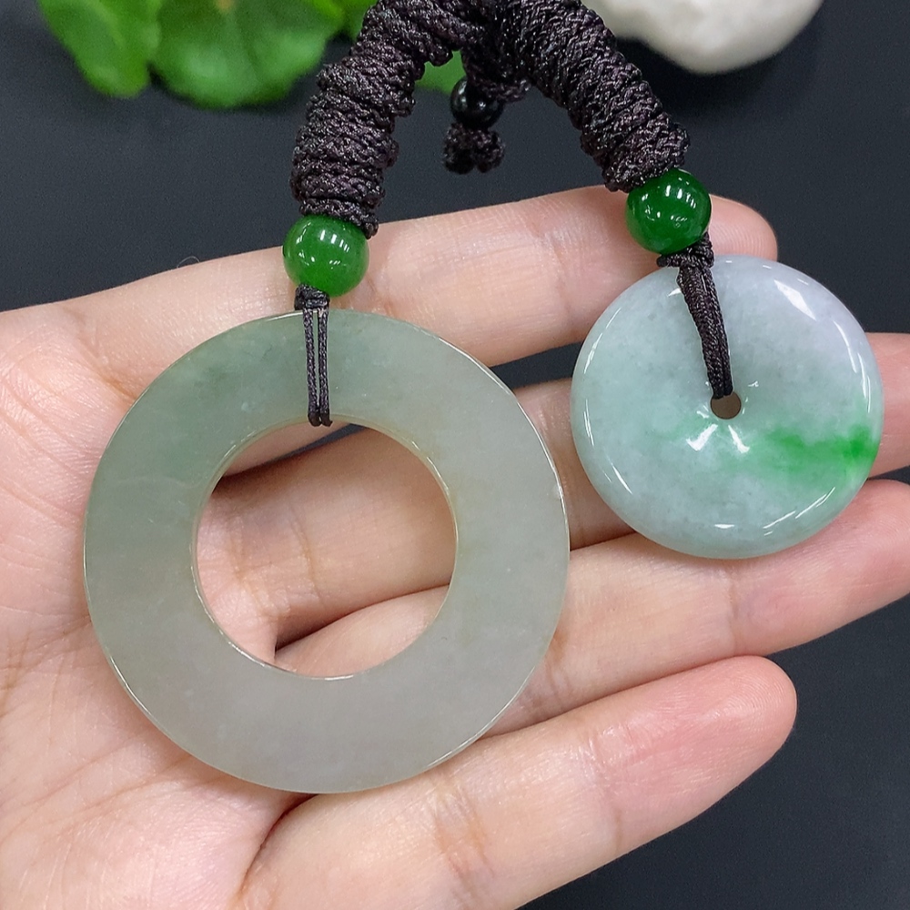F34069848 Jadeite Pendant Sell as a Lot (Beads Non-A)