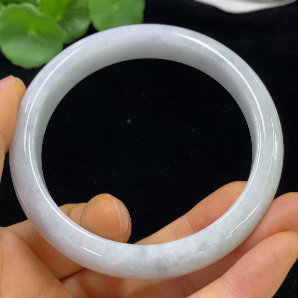 F34044641 Jadeite Round Bracelet Total Weight Approx. 59.7g Size 63