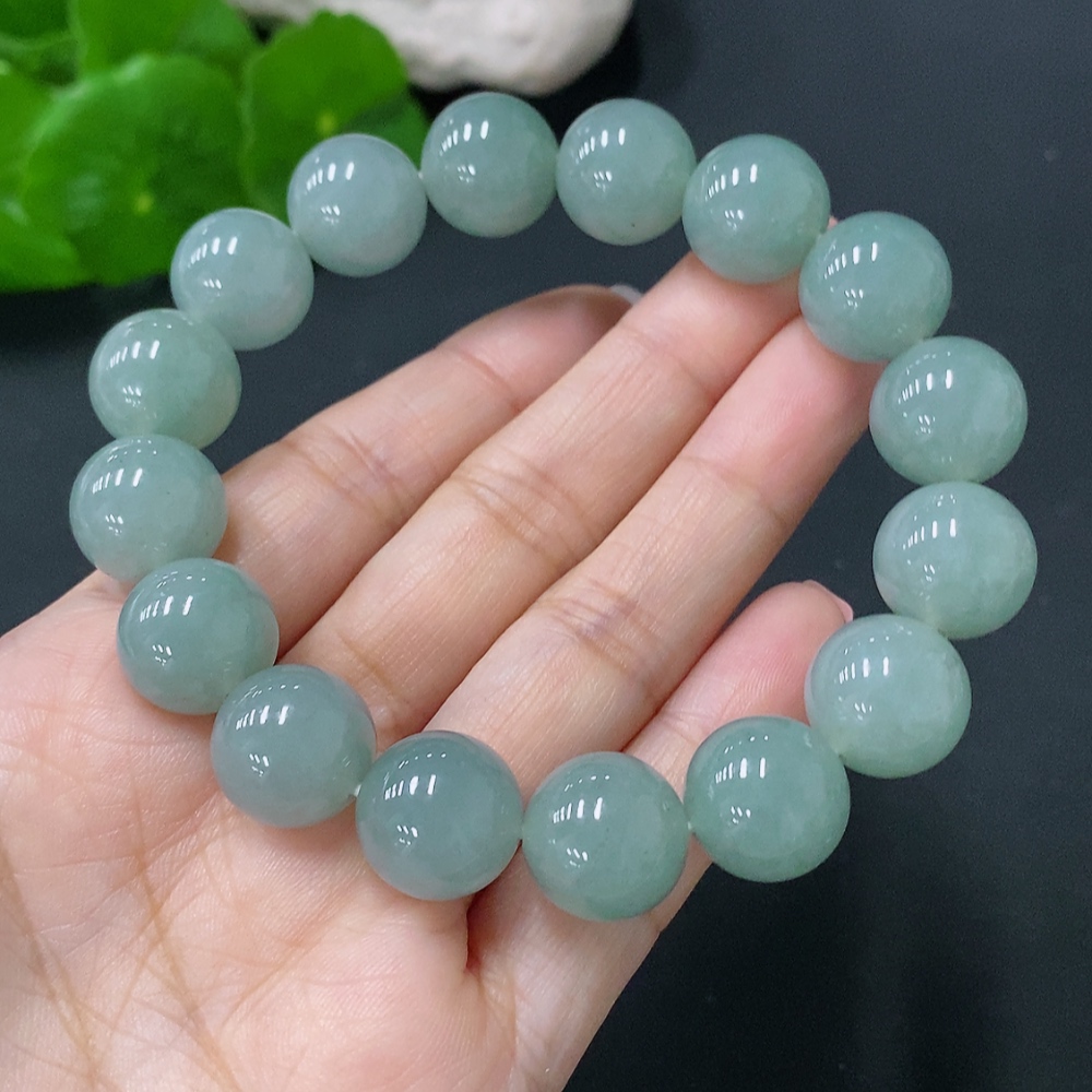 F27045943 Jadeite bracelet, approx. 13.5mm, total weight approx. 65.28g