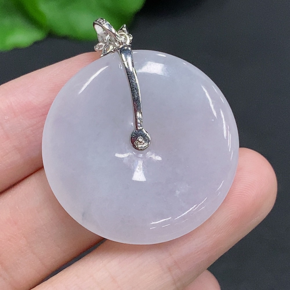 F30457153 Jadeite Safety Buckle, Non-Gold Inlaid, Total Weight Approximately 11.5g, Beads Not Jadeite